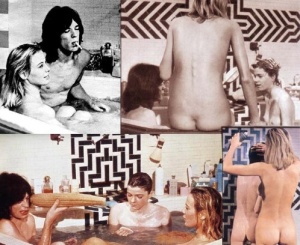 Mick Jagger, Michèle Breton y Anita Pallenberg. Con ellos, llegó el escándalo...